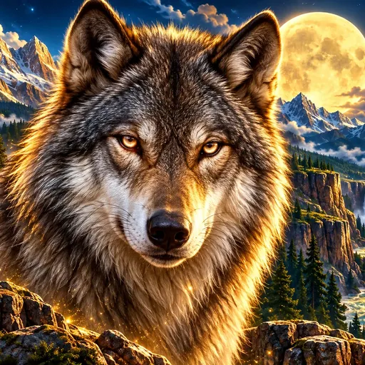 Wolf Gold slot, play it for real money at Here2Win Casino